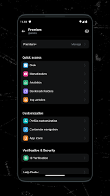 X screenshot