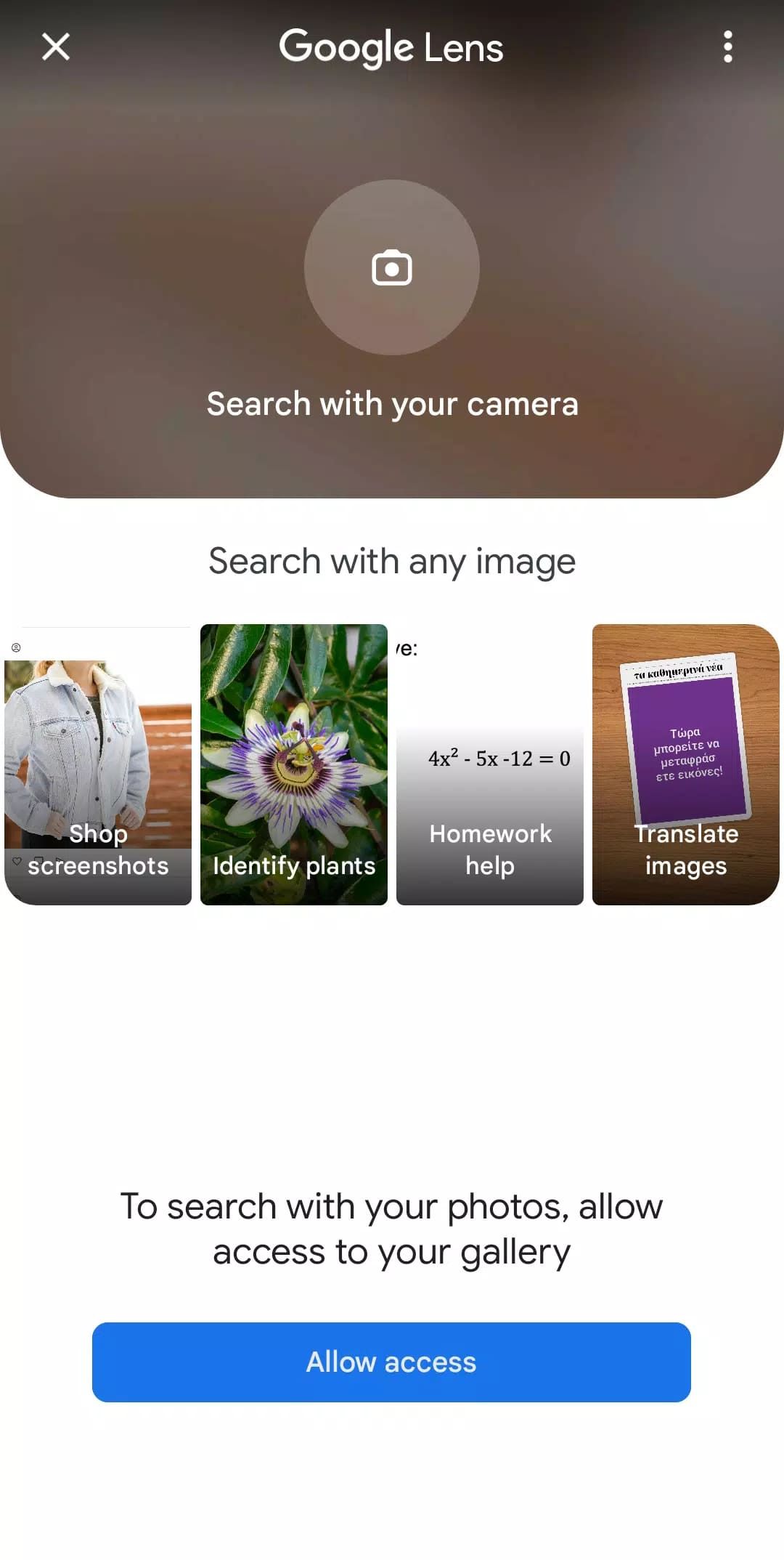 Google screenshot