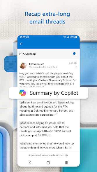 Microsoft Outlook screenshot